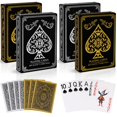 thumbnail image 1 of Juego de 4 cartas de plástico impermeables Etyishe Jumbo Index, 1 of 9