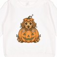 thumbnail image 3 of Inktastic Halloween Goldendoodle Pumpkin Toddler Sweatshirt, 3 of 4