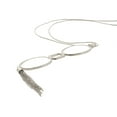 thumbnail image 2 of Catherine Tassel, Neckglasses Pendant, Reading Glasses, Convenient, Superior Chain, Discreet, Easy Care - 1.75 - Silver, 2 of 4