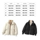 thumbnail image 4 of Sonducket El poliéster se mantiene acogedor y elegante chaqueta acolchada de mujer para el calor del invierno chaqueta gruesa acolchada de Abrigos y chamarras Negro METRO, 4 of 6