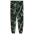 thumbnail image 5 of GrmtClth Men's Elastic Ankle Hem Forest Tree Print Jogger Lounge Pants Adjustable Drawstring Waist Lightweight Sleep Trousers Green XL, 5 of 7
