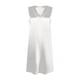 thumbnail image 4 of Vestido de Cuello en V para las Mujeres Verano Color Sólido Vestido de Sueño sin Mangas Vestido de Noche Casual Salón, 4 of 5