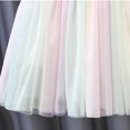 thumbnail image 5 of Tulle Skirt Toddler Girls Elastic Waist Sparkly Cute Party Skirts Cotton Lining Lightweight Little Girl's Clothes, Pink, 7 Years, 5 of 7