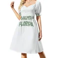 thumbnail image 1 of Universidad del Sur de Florida- Vestido blanco sin mangas vestidos de novia para mujer Vestido mujer Vestido, 1 of 7