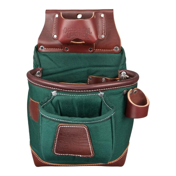 Bolsa para herramientas Occidental Leather FatLip con 13 bolsillos y portaherramientas