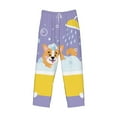 thumbnail image 4 of Balery Corgi Washing in Bathtub print Men's Pajama Pants,Ultra Lightweight Pjs,Lounge Pant-Large, 4 of 9