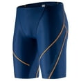 thumbnail image 2 of Men's Athletic Swimsuit PBT Men Swim Jammers Durable Competitive Swim Team Suit Athletic Swimming Shorts Dark Blue.., 2 of 3