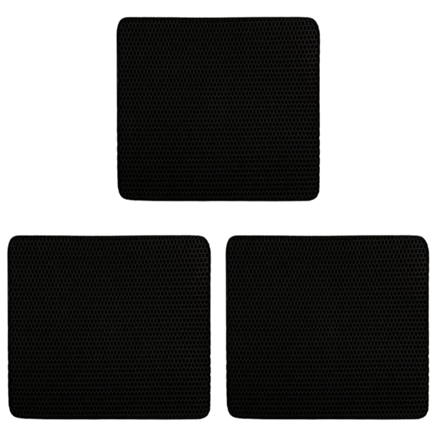 Estera Arena Panal para Gatos Antideslizante Doble Capa Caja (S)