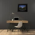 thumbnail image 4 of Frontline 24x20 Black Modern Framed Museum Art Print Titled - Honor - Mountain Moon, 4 of 5