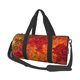 thumbnail image 1 of Fotbe Autumn Leaf Bolsa Deportiva de Lona Plegable con Estampado, Bolsa de Gimnasio con Bolsillo Seco/Húmedo, Bolsa de Viaje Ultraligera de Gran Capacidad, 1 of 6