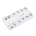 thumbnail image 3 of 12 coronas de metal para muelas dentales de acero inoxidable que restauran la función de masticación Coronas de metal para muelas dentales para adultos, 3 of 10