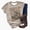A-Brown, variant on Tiweut Women Tshirt Summer Retro Bohemian Style Short Sleeved Flower Pattern Pullover Tops,Brown