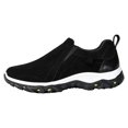 thumbnail image 5 of Pandaie Men's Slip on Loafer Walking Shoes Faux Suede Comfortable Lightweight Outdoor Hiking Sneakers Non Slip Casual Fashionable Work Shoe Size 7‑12, 5 of 5