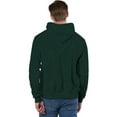 thumbnail image 2 of Champion Mens Reverse Weave Fleece Hoodie, S, Dark Green, 2 of 3
