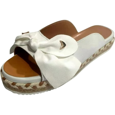 

Home Slippers Women Breathable Anti-Slip Flip Flops for Women Retro Large Size Women s Travel Sandal