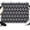 Black, White, Gray, variant on 7x5ft Photo Backdrop, Minimalist Art Soft Polyester Backdrop Curtains Photography Backdrops, Black White Boho Abstract Floral Lattice Brushed Background for Photoshoots Studio Video Portrait Parties