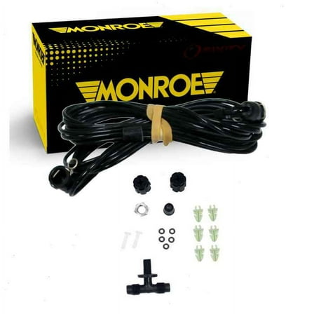 Rear Shock Absorber Air Hose Kit compatible with Cadillac DeVille 1985-2005