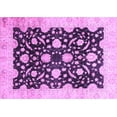 thumbnail image 1 of Ahgly Company Indoor Rectangle Oriental Purple Traditional Area Rugs, 7' x 9', 1 of 4