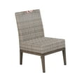 thumbnail image 4 of Steve Silver Marina Gray Aluminum Patio Side Chair, 4 of 12