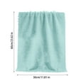 thumbnail image 3 of Mouliraty Velvet Towel Plain Face Towel Soft Absorbent Face Wash Ah Face Towel, 3 of 4