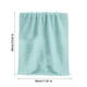 thumbnail image 4 of Toalla de felpa toalla de cara lisa, suave absorbente, lavado de cara, ¡ah toalla de cara, toalla de felpa color sólido toalla de cara -- Verde claro., 4 of 4