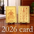 thumbnail image 3 of Feng Shui Brass Tai Sui Card Plaque Amulet For Auspicious Success And Wealth Protection, 3 of 8