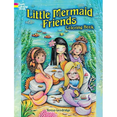 - Little Mermaid Friends Coloring Book