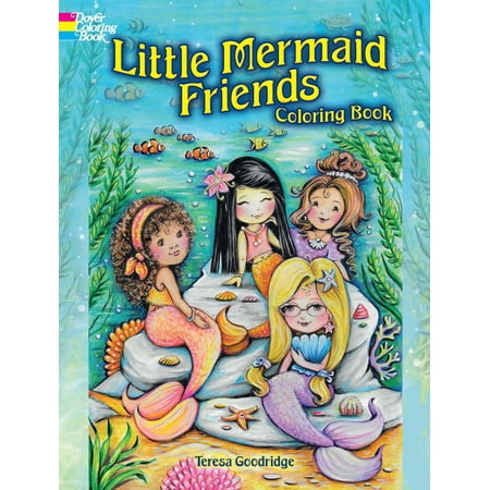 Little Mermaid Friends Coloring Book (Little Mermaid Best Friend)