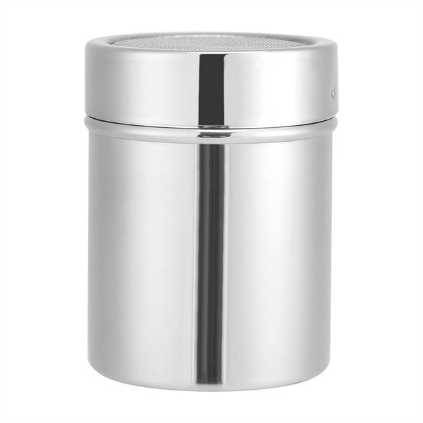 Dispensador de malla de acero inoxidable para chocolate, cacao y café en polvo para cocina