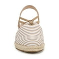 thumbnail image 4 of LifeStride Women's Kennedy Espadrille Wedge Sandal - Medium & Wide Width, 4 of 9