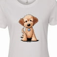thumbnail image 4 of Inktastic Kiniart Mini Goldendoodle Women's T-Shirt, 4 of 5