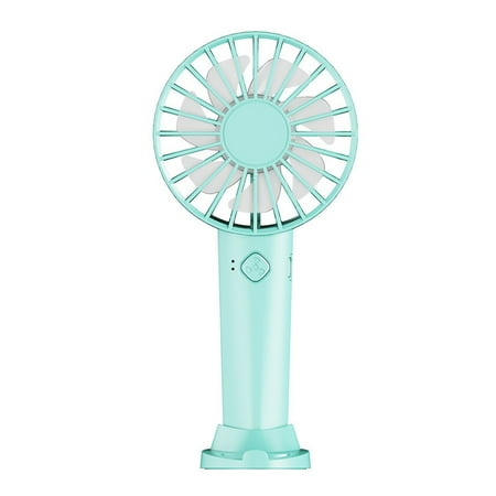 

Mini Portable Fan Handheld USB Charging Air Cooling Powerful Fans (Blue)