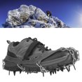 thumbnail image 3 of Zapato Con Tacos para Hielo, 14 Dientes, Agarres Antideslizantes, PICOS, Crampones Con Látex de para Senderismo y Escalada, 3 of 7