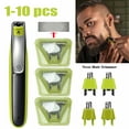 110 pcs Shaver Replacement Blades ＆ Nose Hair Trimmer Replacement