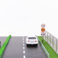 thumbnail image 3 of TFixol 6 Pieces Traffic Sign Set Street Signs Scale Model Signals Perfect for Plan City and Train Set, 3 of 7