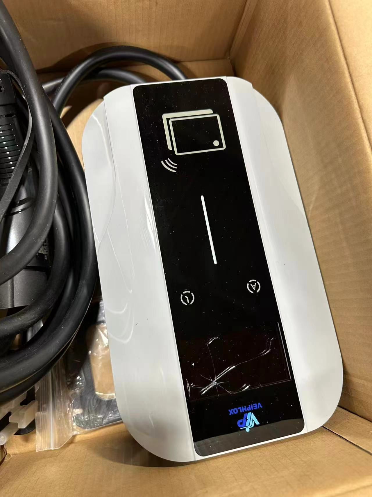 EV Charger level 2 wall box charging station 240V 40A 9.6kW J1772 NEMA Connector Type 1 EV Charger No wifi /APP