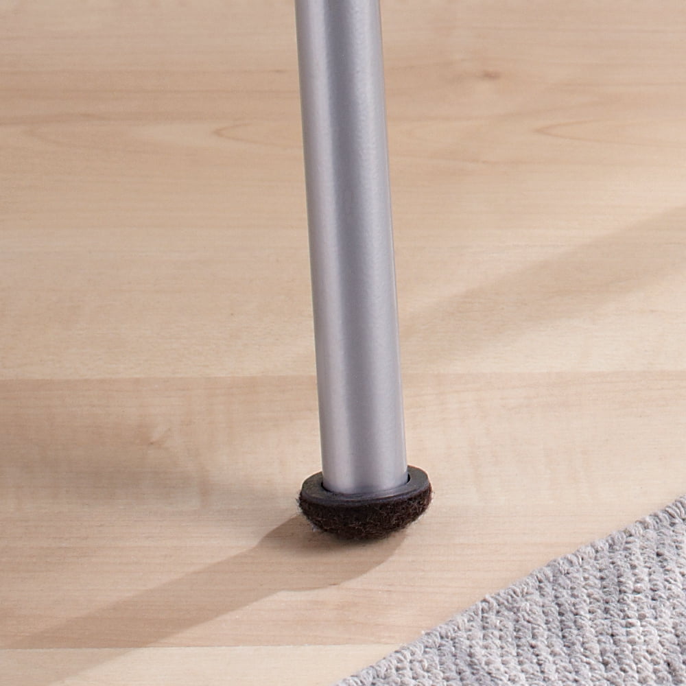 Super Sliders 1" Secure Grip Formed Felt Furniture Movers, Brown (20 Pack)