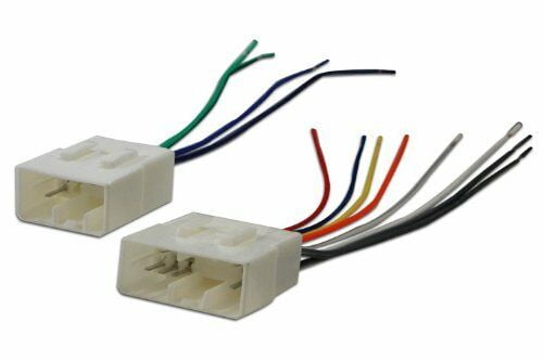 Male Wiring Harness Plugs into Factory Radio for Select 1989-2002 Mazda Vehicles