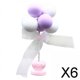 thumbnail image 1 of Decoración del Tablero del Automóvil Soledad 6x Globos Coloridos Adorno de 6 Piezas, 1 of 10