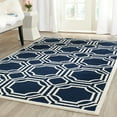 thumbnail image 6 of SAFAVIEH Amherst Winnie Geometric Area Rug, Ivory/Light Grey, 5'3" x 8', 6 of 11