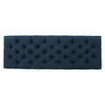 thumbnail image 6 of GDF Studio Charleston Contemporary Button Tufted Storage Ottoman Bench, Dark Blue Fabric, 6 of 6
