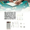 thumbnail image 4 of Accesorios de joyería, juego de láminas termorretráctiles, película de papel termorretráctil, herramienta para manualidades de bricolaje, diseño de vanguardia, 4 of 12