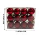 thumbnail image 3 of Fiudx Adornos Navideños, Colores Galvánicos de Color, Diseño de Plástico Duradero, Festividades Decorativas de Árboles, para Fiestas y Eventos, Temática Navideña En Casa, Caja Aleatoria Incluida., 3 of 4