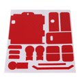 thumbnail image 1 of Sunnylife Autocollants Protecteurs en PVC Anti-Rayures pour DJI OSMO Pocket 2 Caméra - Design Rouge Brossé, Emballage Léger de 25g, Inclut 1 Ensemble Complet d'Accessoires de Film Adhésif, 1 of 3