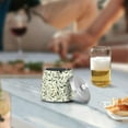 thumbnail image 5 of Yayeee Ashtray with Lid for Cigarette Smokeless Stainless Steel Home Ash Holder, Lush Greenery, 5 of 7