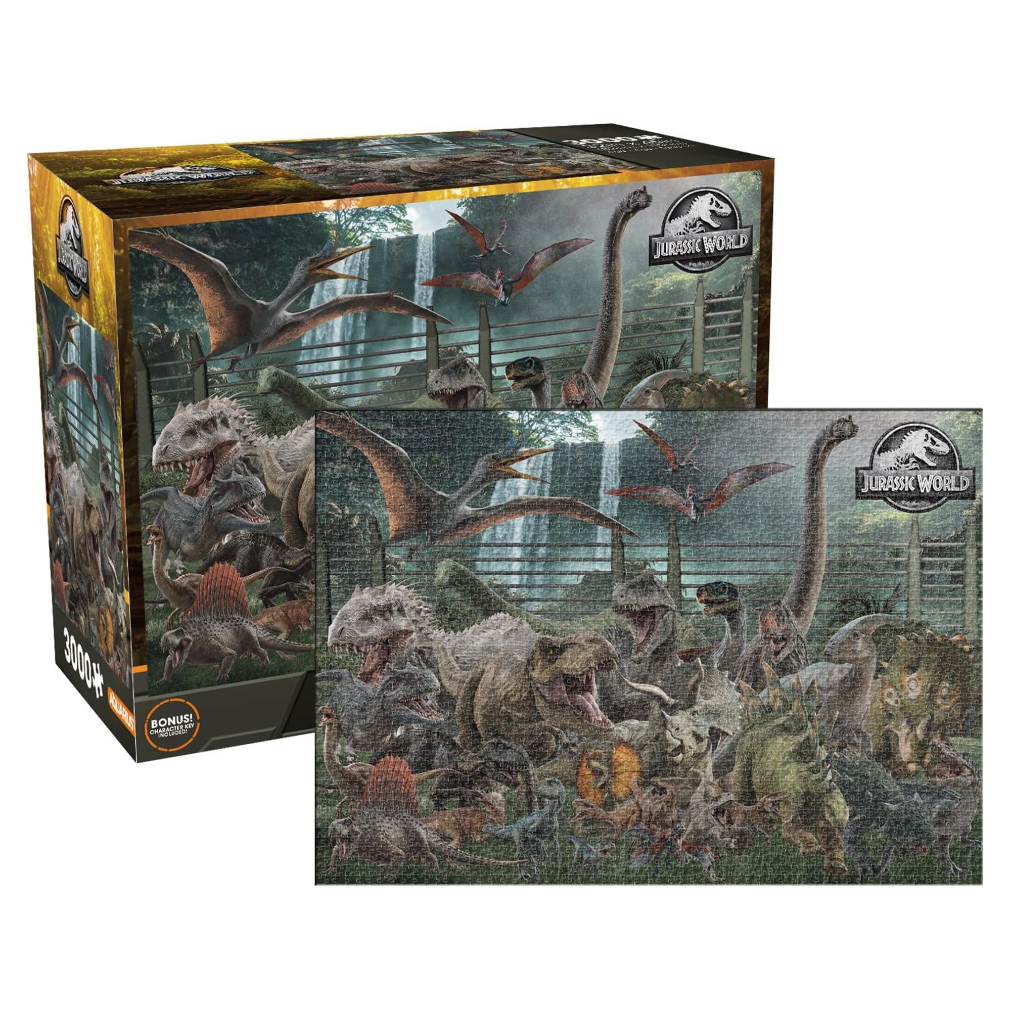Jurassic World 3000 Piece Jigsaw Puzzle - Walmart.com