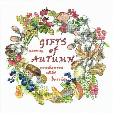UPC: 4823069642518 | Cross-stitch kit M-433C Gifts of Autumn