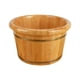 thumbnail image 5 of Lavabo para baño de pies Baños de pies Tina de madera para pies Cubo para lavar pies con borde de barril de madera Altura 30cm, 5 of 9