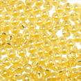 thumbnail image 3 of Miyuki Round Rocaille Seed Bead 11/0 Silver Lined Light Gold, 3 of 5