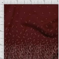 thumbnail image 1 of Soimoi Poly Georgette Fabric Leaves & Berries Panel Print Fabric by Yard 42 Inch Wide, 1 of 5